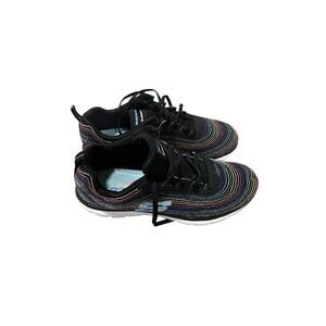 Skechers Dual Lite Flex Sole 2.0 Multicolot Stitch Sneakers Women Size 10